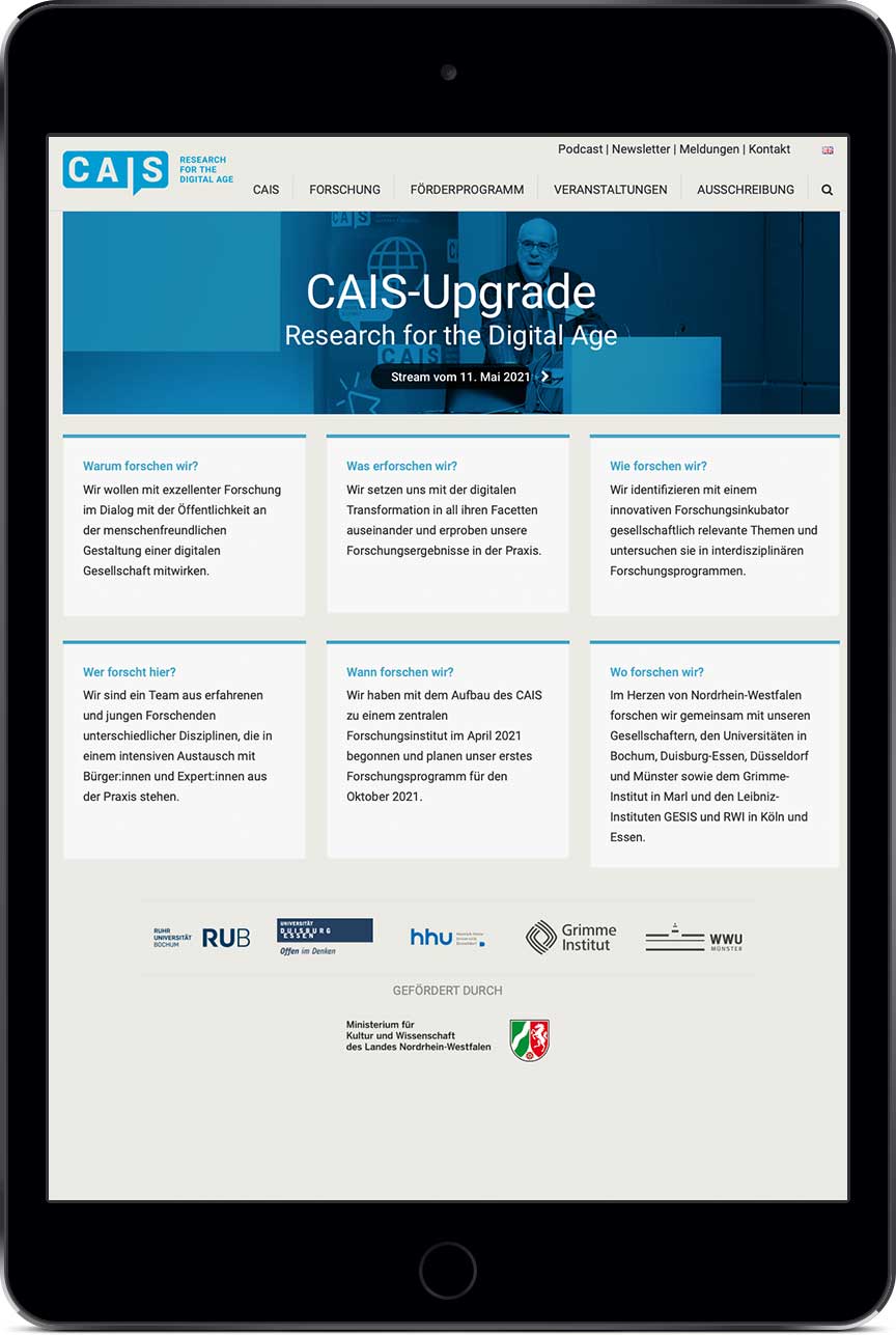 Portfolio Schneider Media CAIS