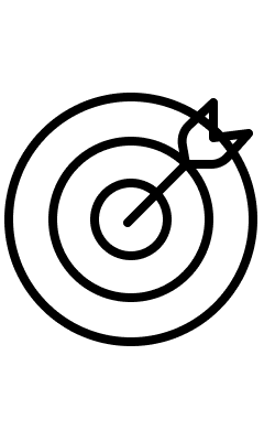Zielscheibe Dart Icon